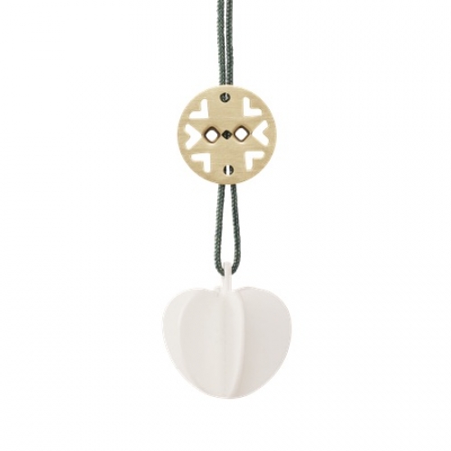 Nordic Herz Ornament aus Keramik