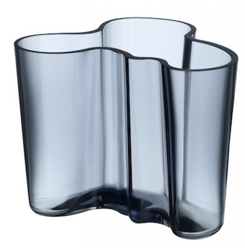 Iittala Aalto Vase 160mm - Glasfarbe: rain